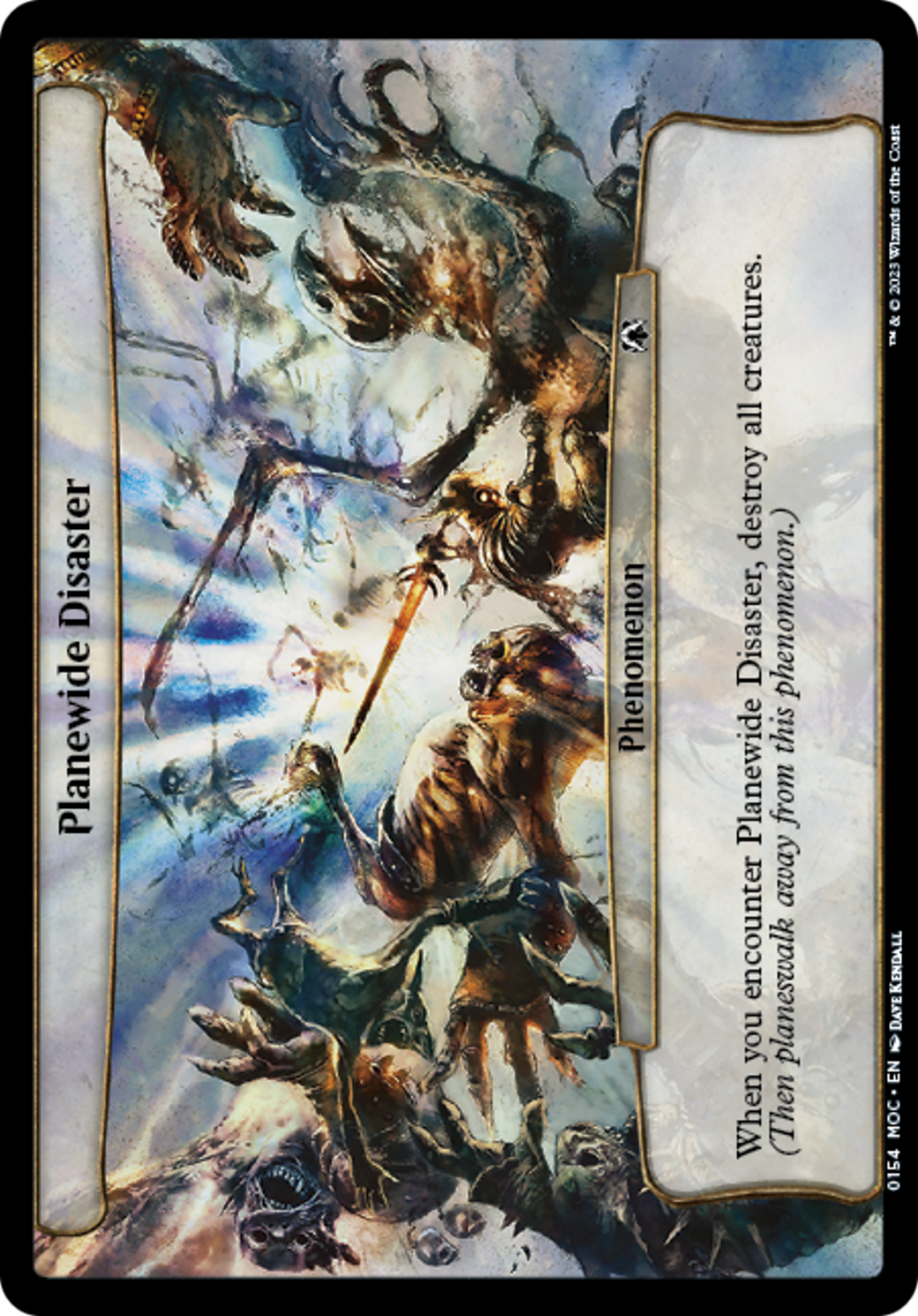 Planewide Disaster [March of the Machine Commander] - Magic: The Gathering - Card Brawlers | Quebec | Canada |