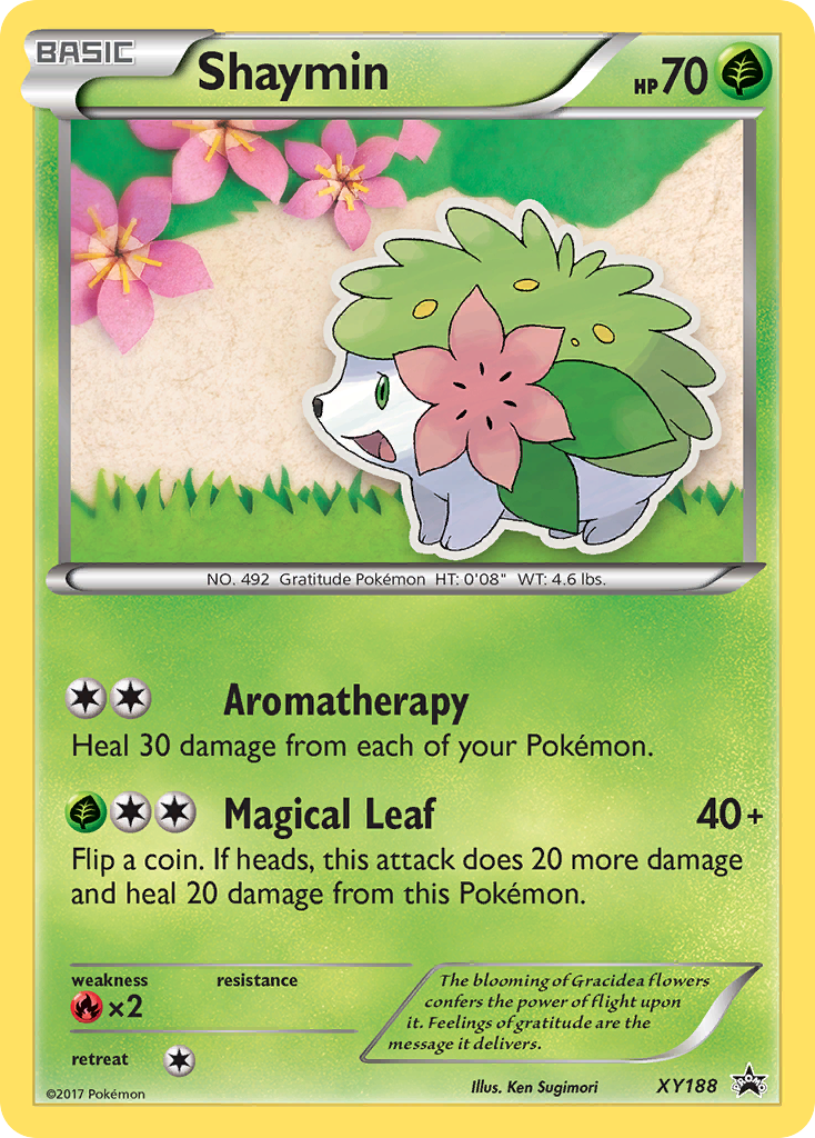 Shaymin (XY188) [XY: Black Star Promos] - Pokémon - Card Brawlers | Quebec | Canada |