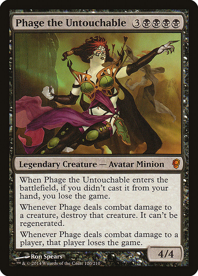Phage the Untouchable [Conspiracy] - Magic: The Gathering - Card Brawlers | Quebec | Canada |