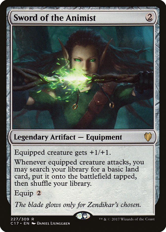 Sword of the Animist [Commander 2017] - Magic: The Gathering - Card Brawlers | Quebec | Canada |