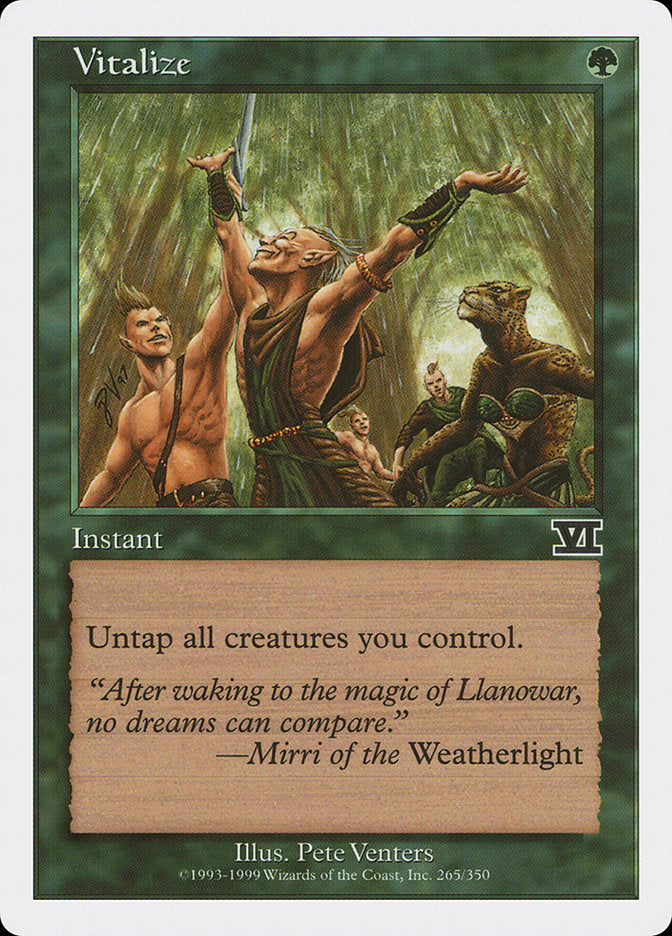 Vitalize [Classic Sixth Edition] - Magic: The Gathering - Card Brawlers | Quebec | Canada |