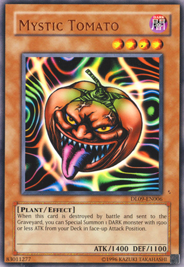 Mystic Tomato (Bronze) [DL09-EN006] Rare - Yu-Gi-Oh! - Card Brawlers | Quebec | Canada |
