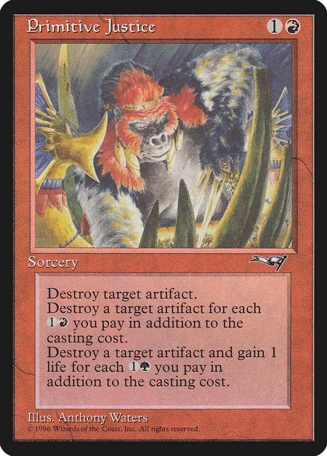 Primitive Justice [Alliances] - Magic: The Gathering - Card Brawlers | Quebec | Canada |
