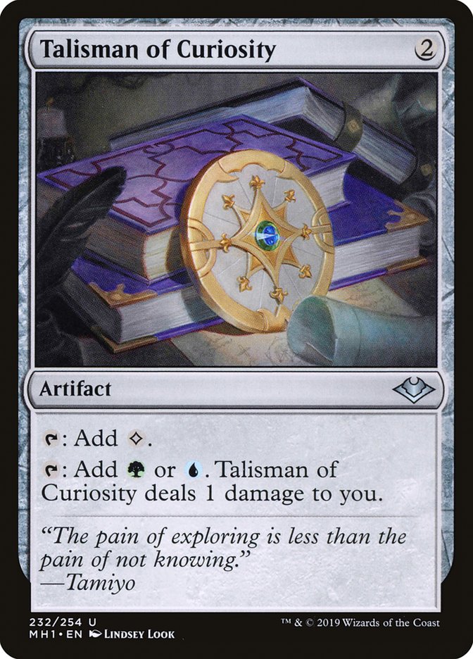 Talisman of Curiosity [Modern Horizons] - Magic: The Gathering - Card Brawlers | Quebec | Canada |
