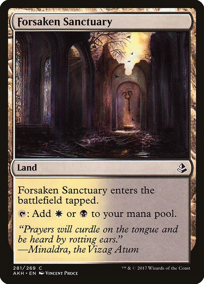 Forsaken Sanctuary [Amonkhet] - Magic: The Gathering - Card Brawlers | Quebec | Canada |