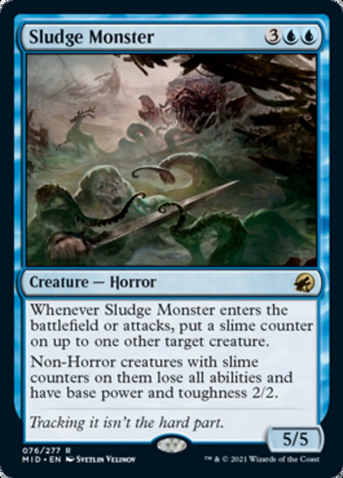 Sludge Monster [Innistrad: Midnight Hunt] - Magic: The Gathering - Card Brawlers | Quebec | Canada |