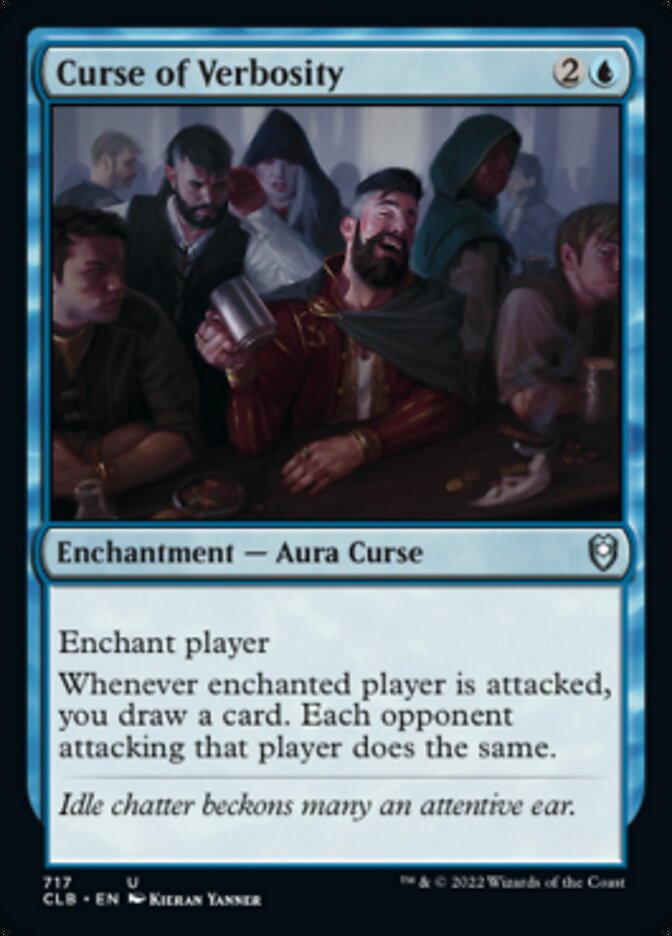 Curse of Verbosity [Commander Legends: Battle for Baldur's Gate] - Magic: The Gathering - Card Brawlers | Quebec | Canada |