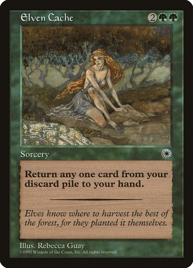 Elven Cache [Portal] - Magic: The Gathering - Card Brawlers | Quebec | Canada |