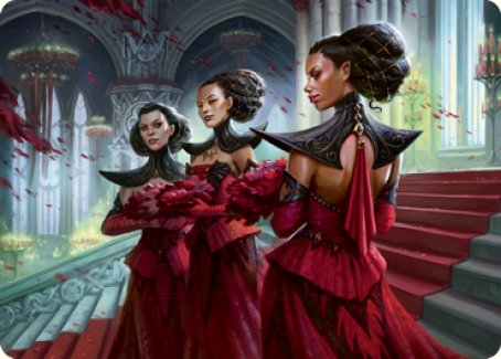 Olivia's Attendants Art Card [Innistrad: Crimson Vow Art Series] - Magic: The Gathering - Card Brawlers | Quebec | Canada |