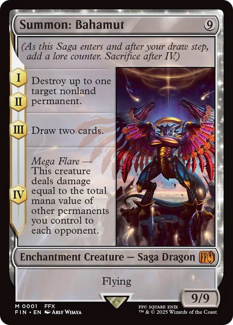 Summon: Bahamut [FINAL FANTASY] - Magic: The Gathering - Card Brawlers | Quebec | Canada |