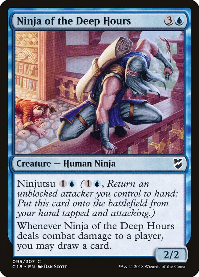 Ninja of the Deep Hours [Commander 2018] - Magic: The Gathering - Card Brawlers | Quebec | Canada |