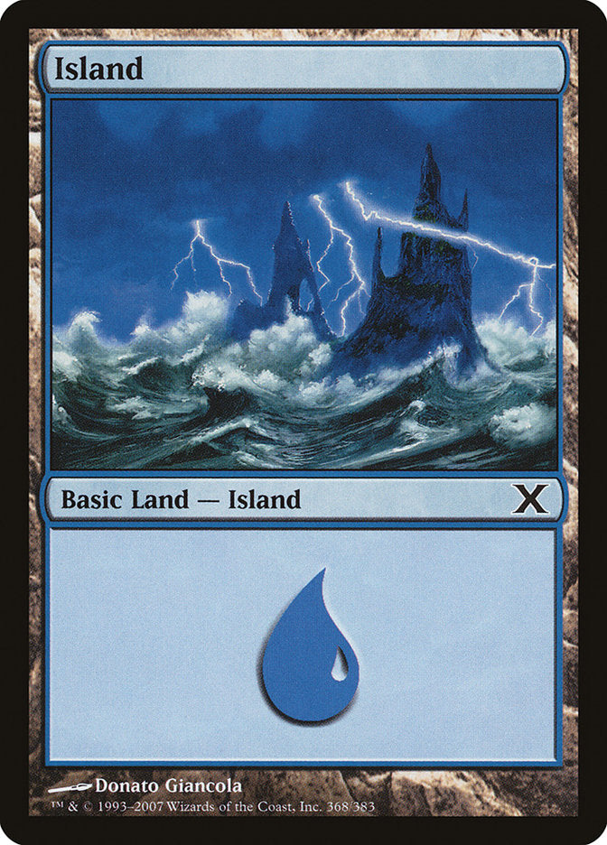 Island (368) [Tenth Edition] - Magic: The Gathering - Card Brawlers | Quebec | Canada |