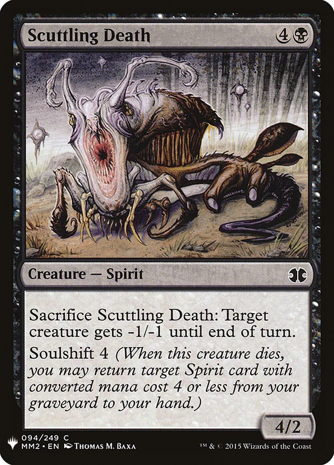 Scuttling Death [Mystery Booster] - Magic: The Gathering - Card Brawlers | Quebec | Canada |