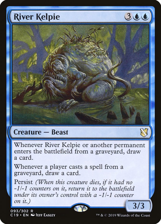 River Kelpie [Commander 2019] - Magic: The Gathering - Card Brawlers | Quebec | Canada |