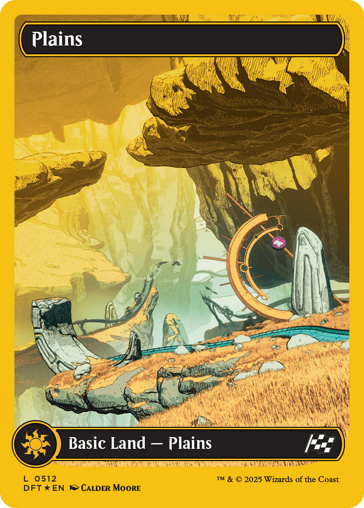 Plains (0512) (First-Place Foil) [Aetherdrift] - Magic: The Gathering - Card Brawlers | Quebec | Canada |