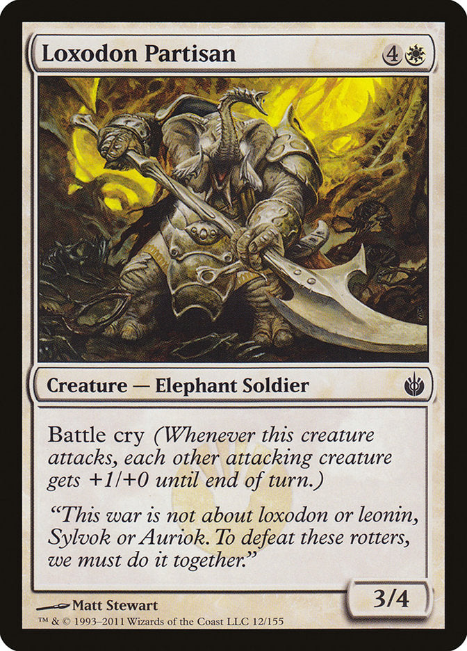 Loxodon Partisan [Mirrodin Besieged] - Magic: The Gathering - Card Brawlers | Quebec | Canada |