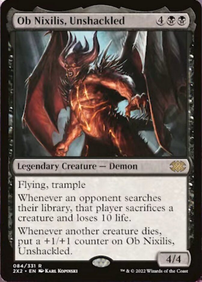 Ob Nixilis, Unshackled [Double Masters 2022] - Magic: The Gathering - Card Brawlers | Quebec | Canada |