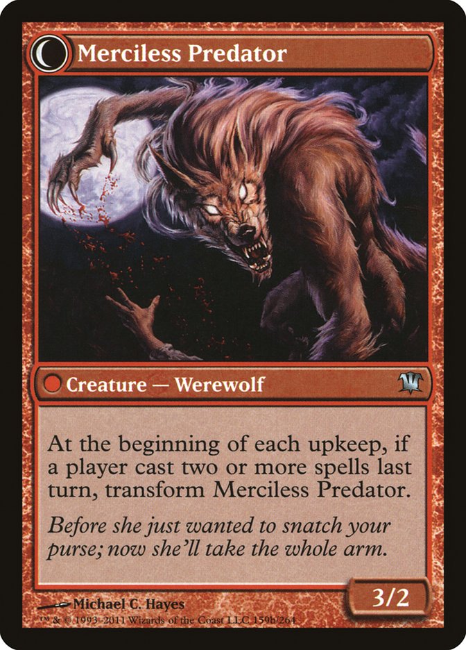 Reckless Waif // Merciless Predator [Innistrad] - Magic: The Gathering - Card Brawlers | Quebec | Canada |