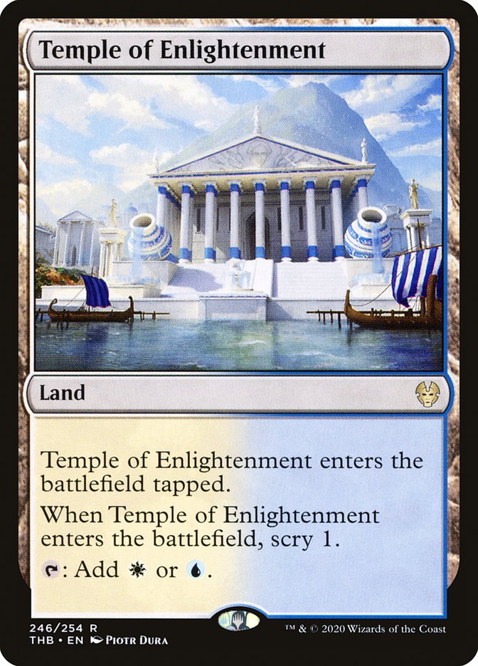Temple of Enlightenment [Theros Beyond Death] - Magic: The Gathering - Card Brawlers | Quebec | Canada |
