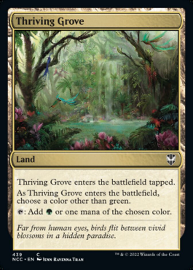 Thriving Grove [Streets of New Capenna Commander] - Magic: The Gathering - Card Brawlers | Quebec | Canada |