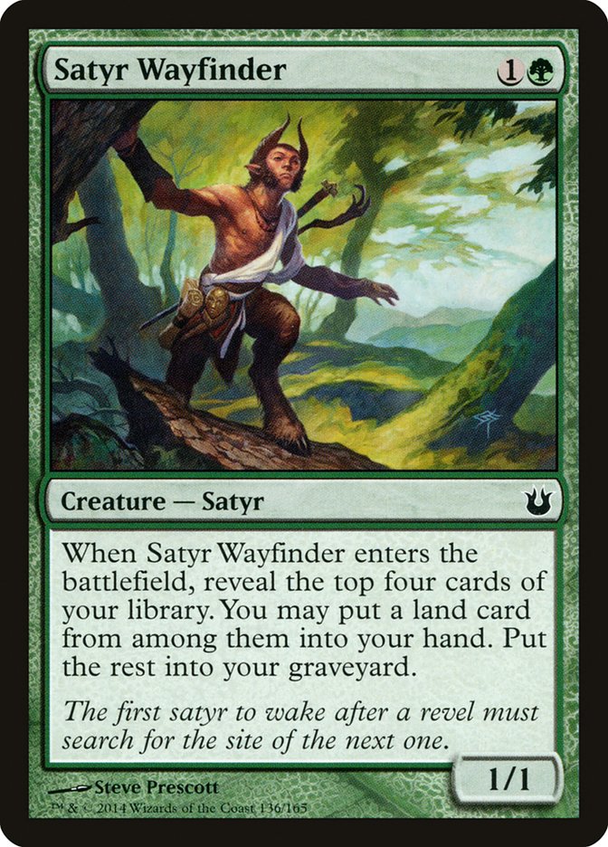 Satyr Wayfinder [Born of the Gods] - Magic: The Gathering - Card Brawlers | Quebec | Canada |