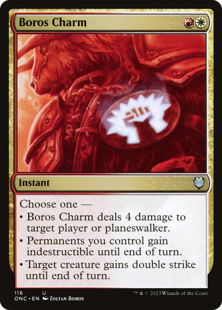 Boros Charm [Phyrexia: All Will Be One Commander] - Magic: The Gathering - Card Brawlers | Quebec | Canada |