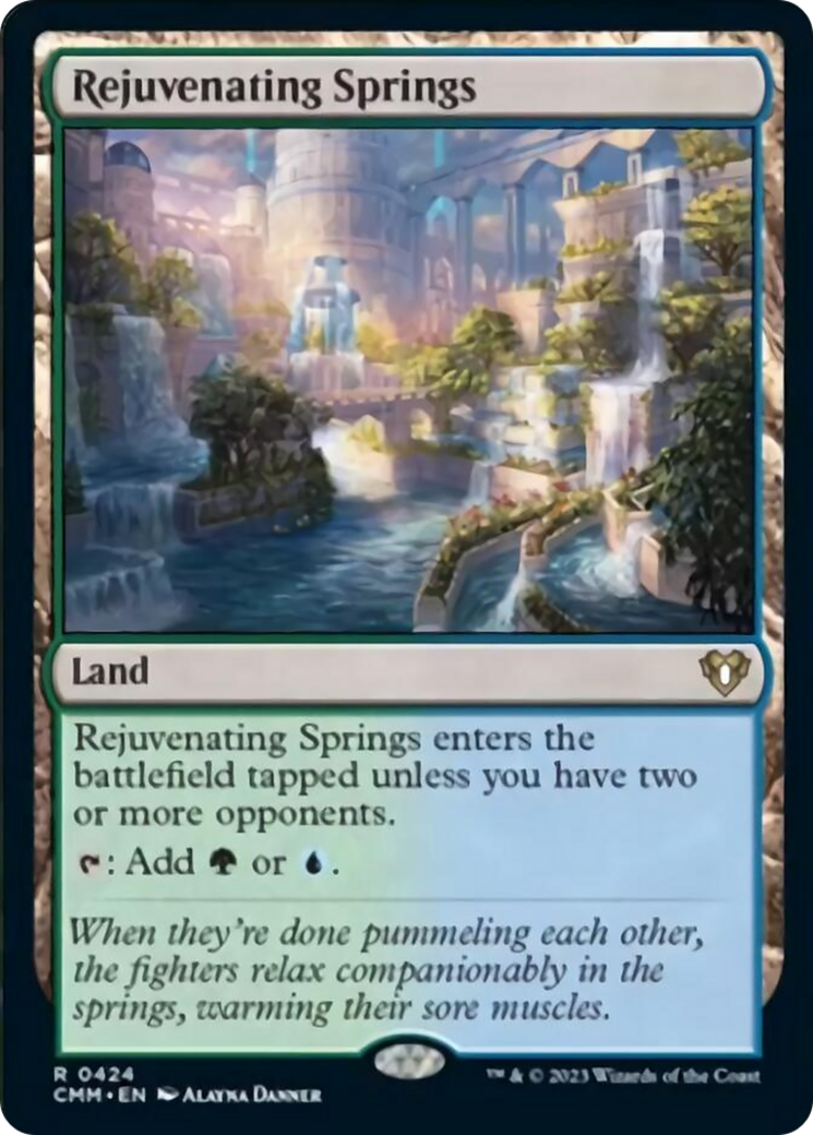 Rejuvenating Springs [Commander Masters] - Magic: The Gathering - Card Brawlers | Quebec | Canada |