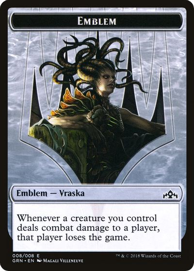 Vraska Emblem // Human Double-Sided Token [Challenger Decks 2020 Tokens] - Magic: The Gathering - Card Brawlers | Quebec | Canada |