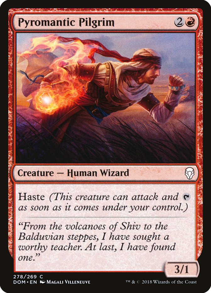 Pyromantic Pilgrim [Dominaria] - Magic: The Gathering - Card Brawlers | Quebec | Canada |