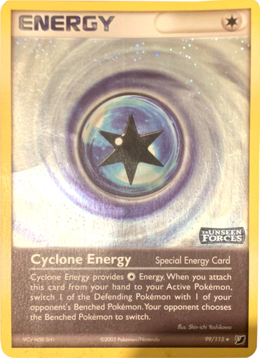 Cyclone Energy (99/115) (Stamped) [EX: Unseen Forces] - Pokémon - Card Brawlers | Quebec | Canada |