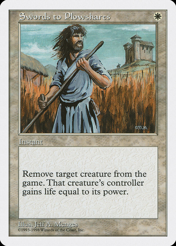 Swords to Plowshares [Anthologies] - Magic: The Gathering - Card Brawlers | Quebec | Canada |