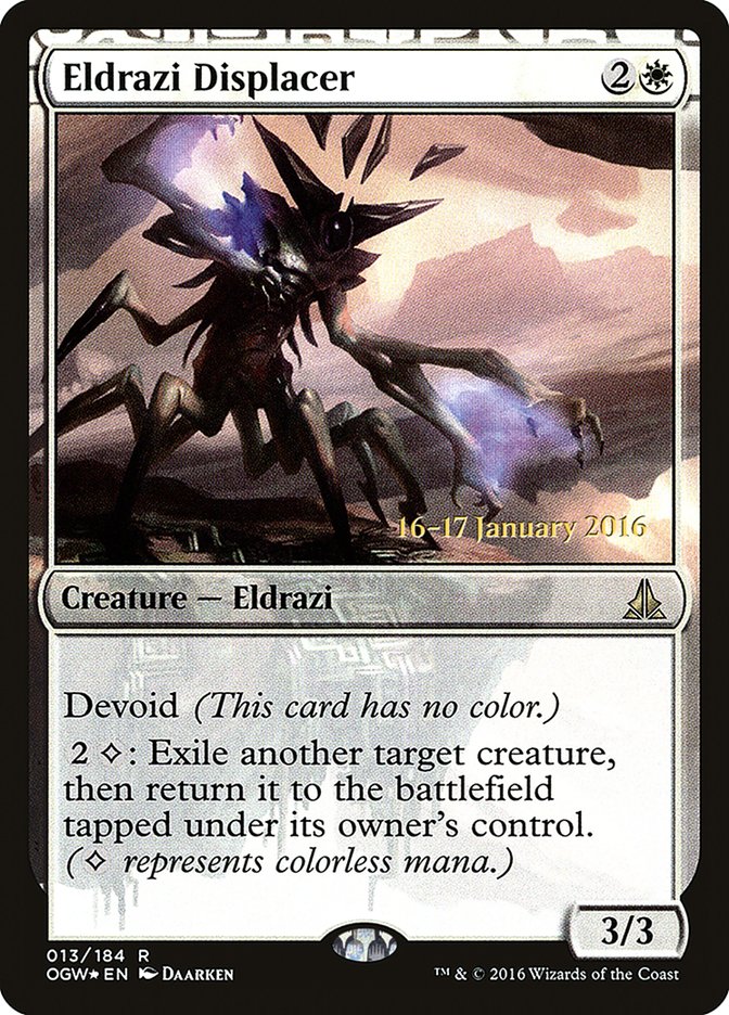 Eldrazi Displacer [Oath of the Gatewatch Prerelease Promos] - Magic: The Gathering - Card Brawlers | Quebec | Canada |