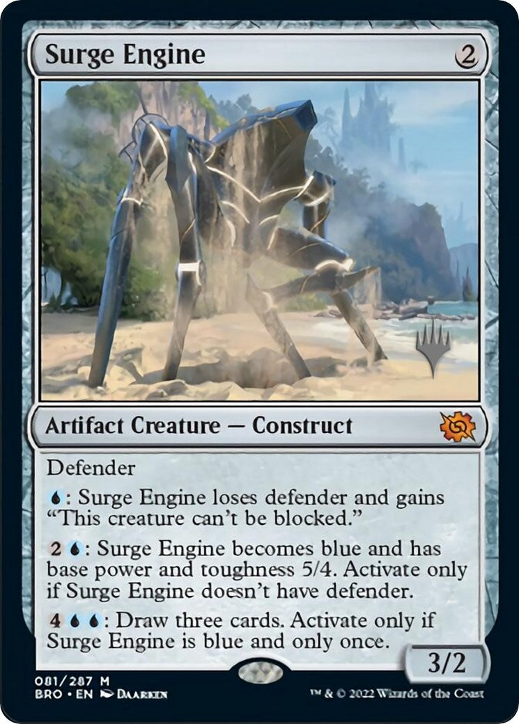 Surge Engine (Promo Pack) [The Brothers' War Promos] - Magic: The Gathering - Card Brawlers | Quebec | Canada |