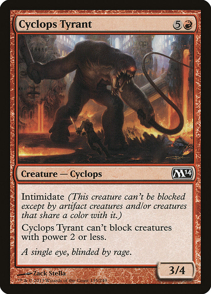 Cyclops Tyrant [Magic 2014] - Magic: The Gathering - Card Brawlers | Quebec | Canada |