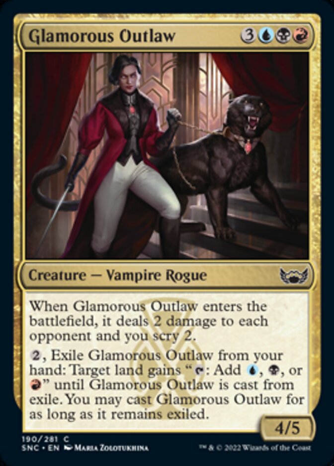 Glamorous Outlaw [Streets of New Capenna] - Magic: The Gathering - Card Brawlers | Quebec | Canada |