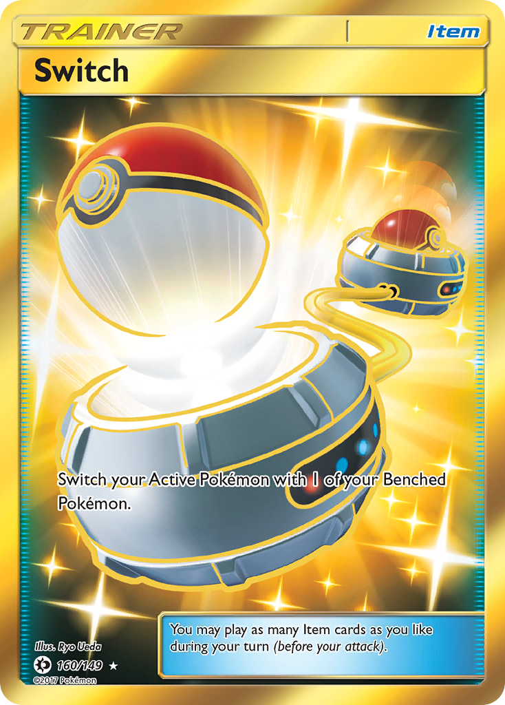 Switch (160/149) [Sun & Moon: Base Set] - Pokémon - Card Brawlers | Quebec | Canada |