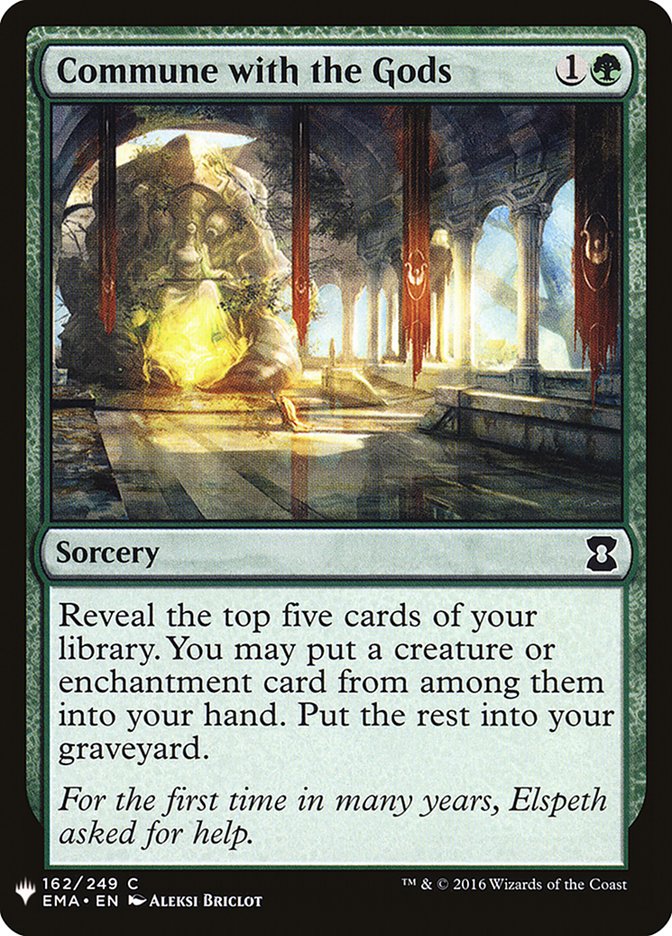 Commune with the Gods [Mystery Booster] - Magic: The Gathering - Card Brawlers | Quebec | Canada |