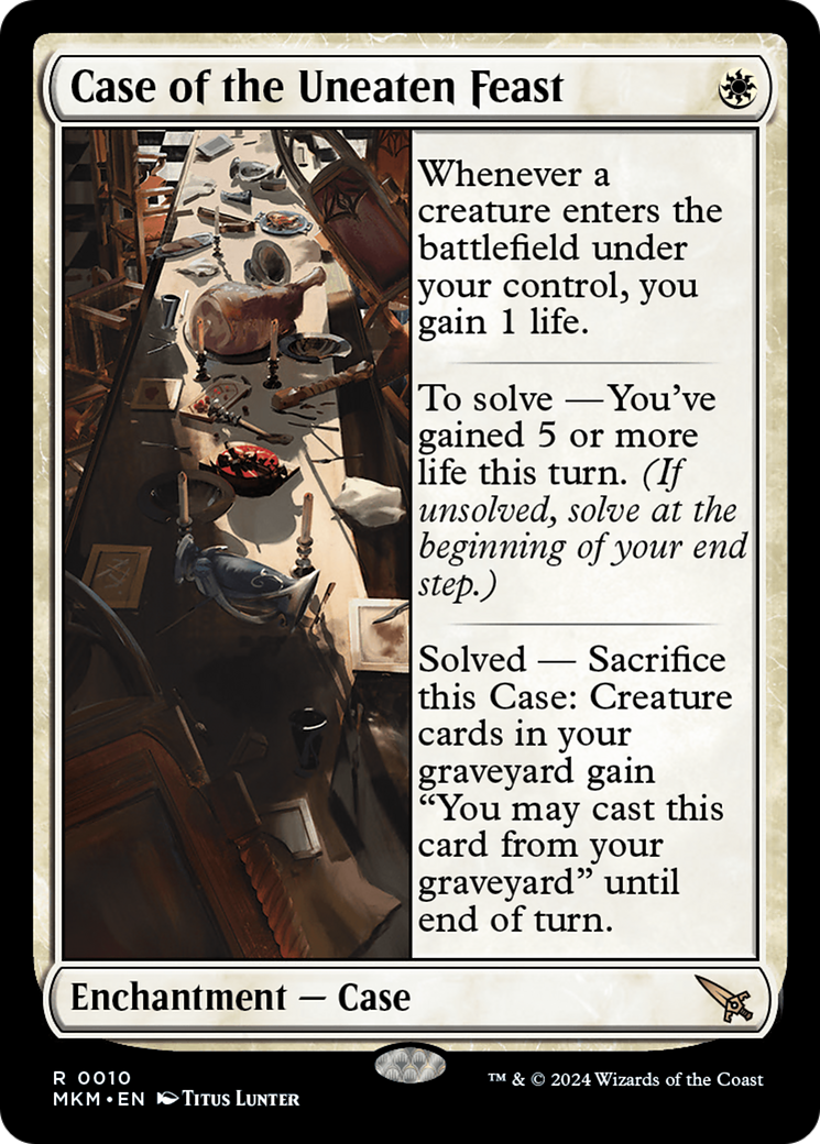 Case of the Uneaten Feast [Murders at Karlov Manor] - Magic: The Gathering - Card Brawlers | Quebec | Canada |