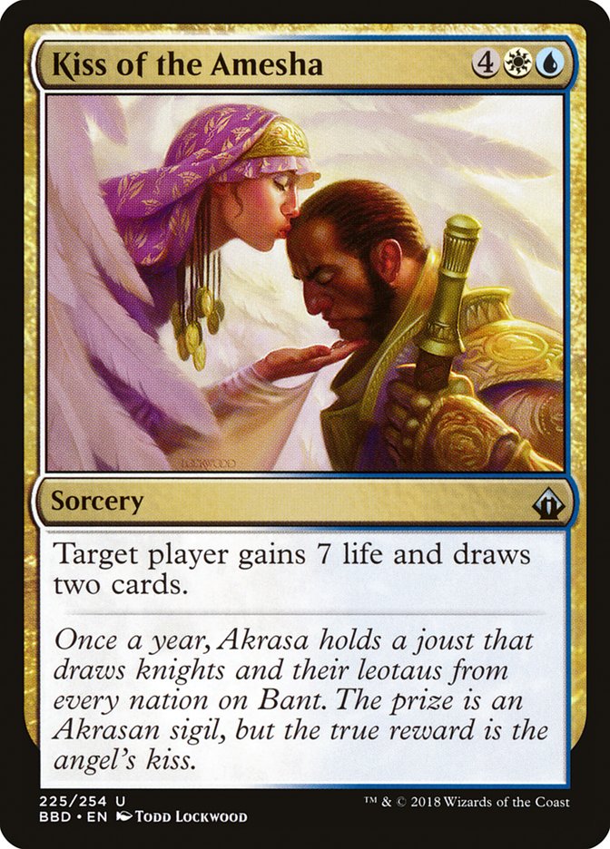 Kiss of the Amesha [Battlebond] - Magic: The Gathering - Card Brawlers | Quebec | Canada |