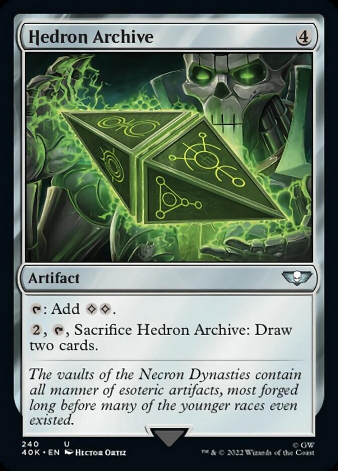 Hedron Archive [Warhammer 40,000] - Magic: The Gathering - Card Brawlers | Quebec | Canada |