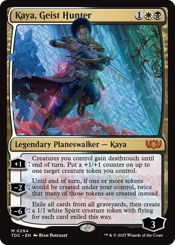 Kaya, Geist Hunter [Tarkir: Dragonstorm Commander] - Magic: The Gathering - Card Brawlers | Quebec | Canada |