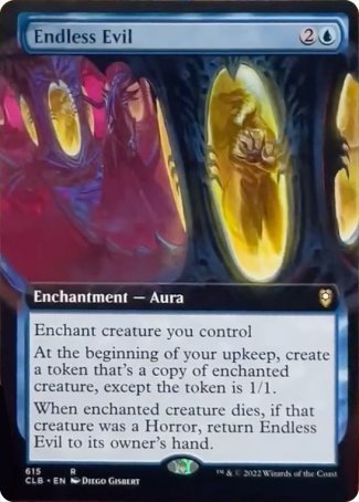 Endless Evil (Extended Art) [Commander Legends: Battle for Baldur's Gate] - Magic: The Gathering - Card Brawlers | Quebec | Canada |