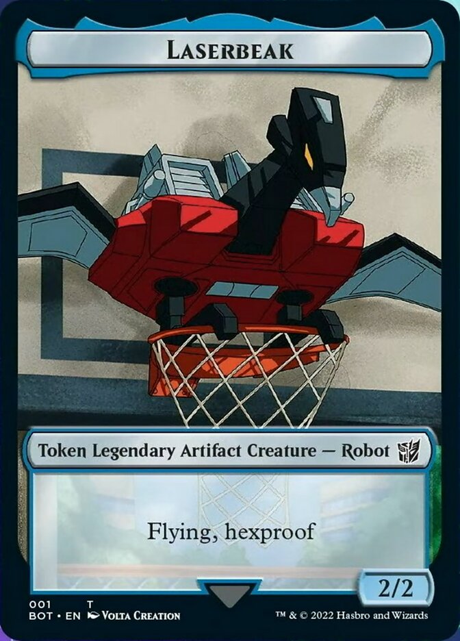 Laserbeak [Transformers Tokens] - Magic: The Gathering - Card Brawlers | Quebec | Canada |