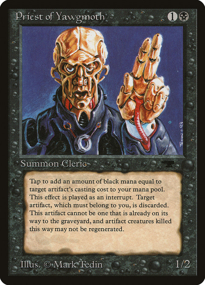 Priest of Yawgmoth [Antiquities] - Magic: The Gathering - Card Brawlers | Quebec | Canada |