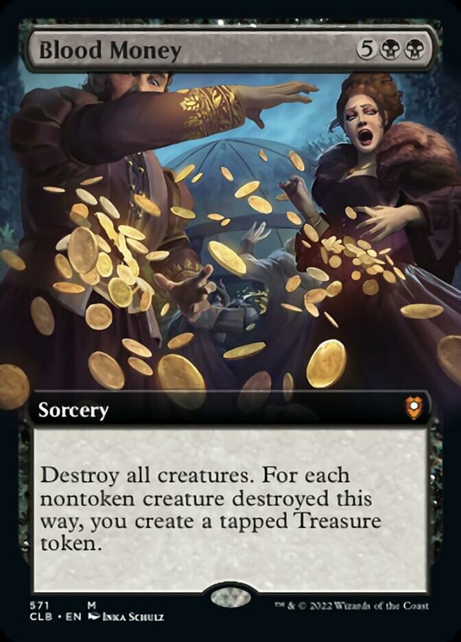 Blood Money (Extended Art) [Commander Legends: Battle for Baldur's Gate] - Magic: The Gathering - Card Brawlers | Quebec | Canada |