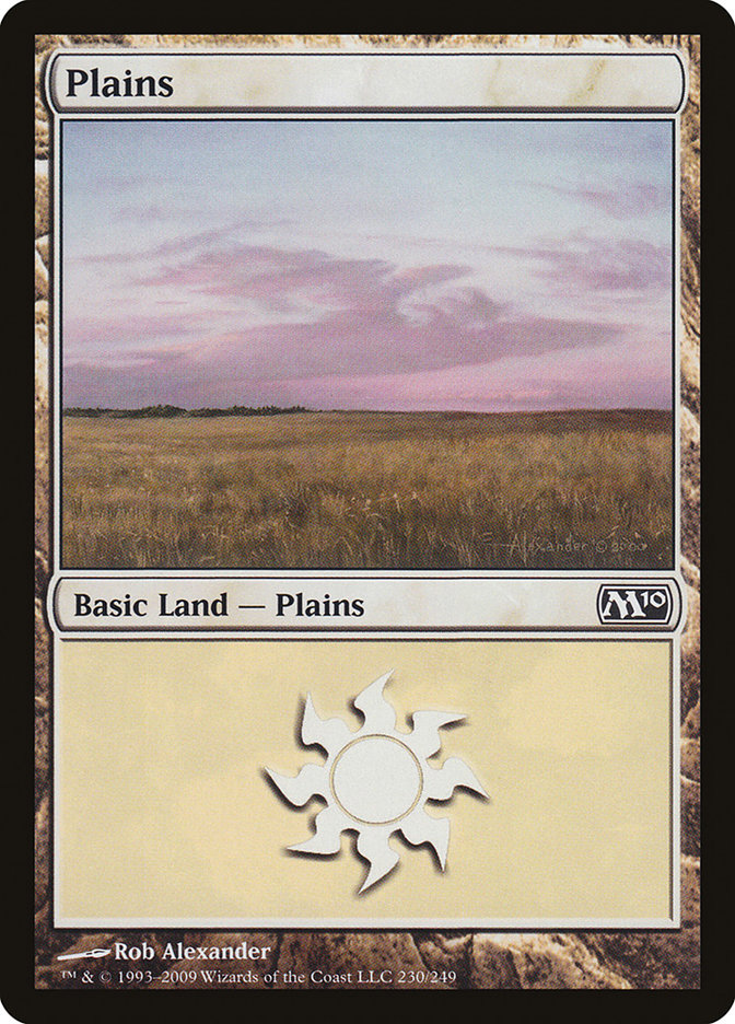 Plains (230) [Magic 2010] - Magic: The Gathering - Card Brawlers | Quebec | Canada |