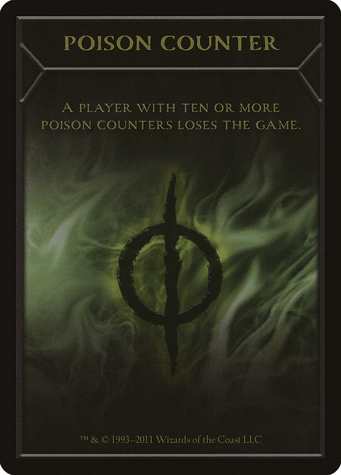 Poison Counter [New Phyrexia Tokens] - Magic: The Gathering - Card Brawlers | Quebec | Canada |
