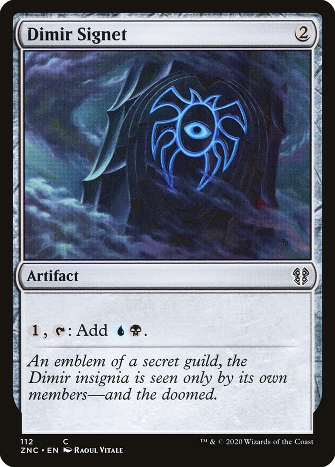 Dimir Signet [Zendikar Rising Commander] - Magic: The Gathering - Card Brawlers | Quebec | Canada |