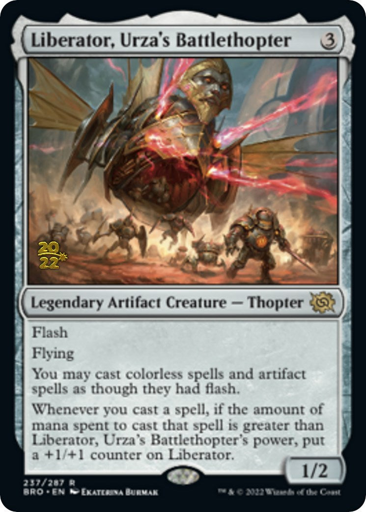 Liberator, Urza's Battlethopter [The Brothers' War Prerelease Promos] - Magic: The Gathering - Card Brawlers | Quebec | Canada |