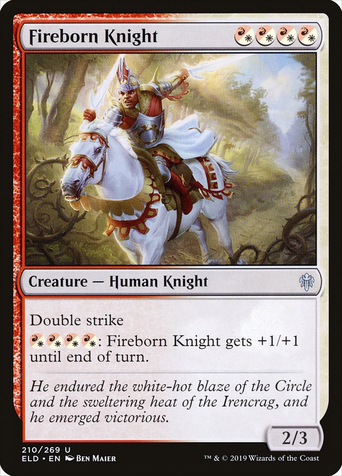 Fireborn Knight [Throne of Eldraine] - Magic: The Gathering - Card Brawlers | Quebec | Canada |
